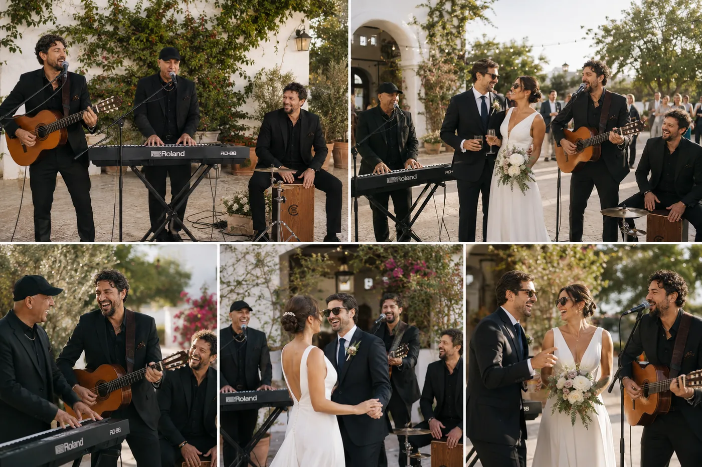 Música en directo para boda exclusiva – Aires del Sur