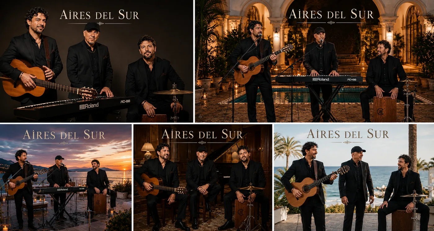 Música en directo para eventos corporativos – Aires del Sur